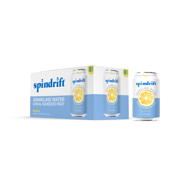 Water, Seltzer & Sparkling Water Spindrift Sparkling Water Lemon hero