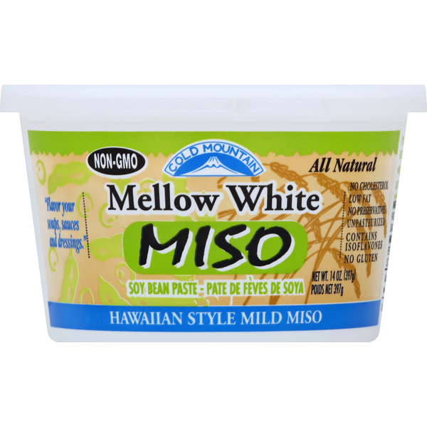 Asian Foods Cold Mountain Miso, Yellow White,  Hawaiian Style Mild hero