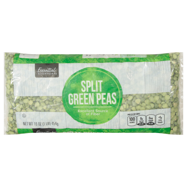 Grains, Rice & Dried Goods Essential Everyday Split Green Peas hero