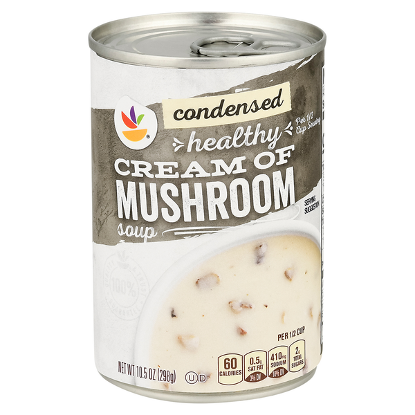 Soup, Broth & Bouillon Store Brand Soup, Cream of Mushroom, Condensed hero