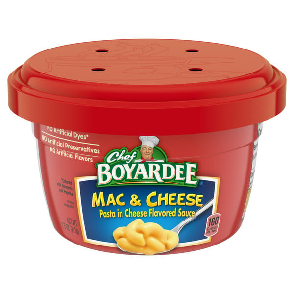 Canned Meals & Beans Chef Boyardee Mac and Cheese hero