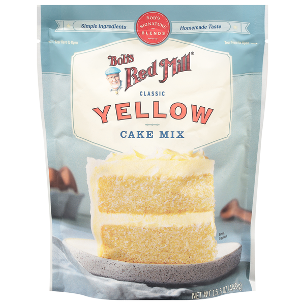 Doughs, Gelatins & Bake Mixes Bob's Red Mill Cake Mix, Classic Yellow hero