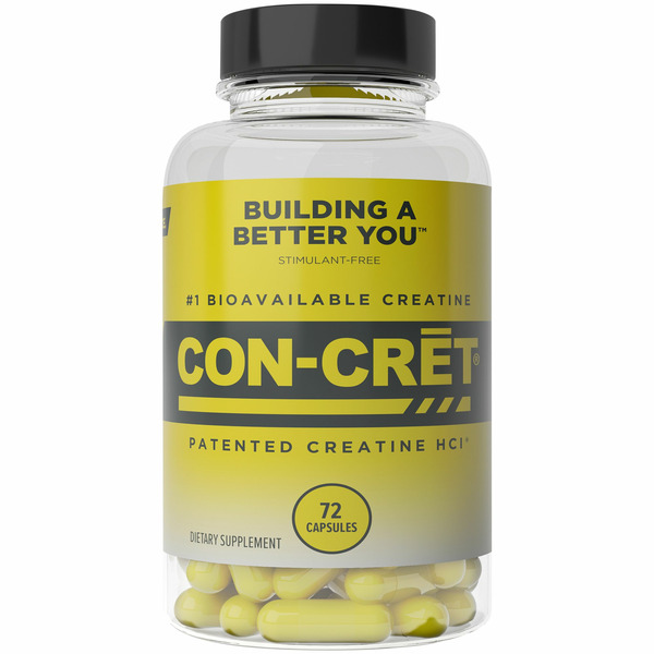 Creatine Promera Sports CON-CRET Patented Creatine Hcl Dietary Supplement Capsules hero