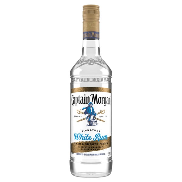 Spirits Captain Morgan White Rum hero