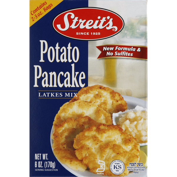 Kosher Foods Streit's Latkes Mix, Potato Pancake hero