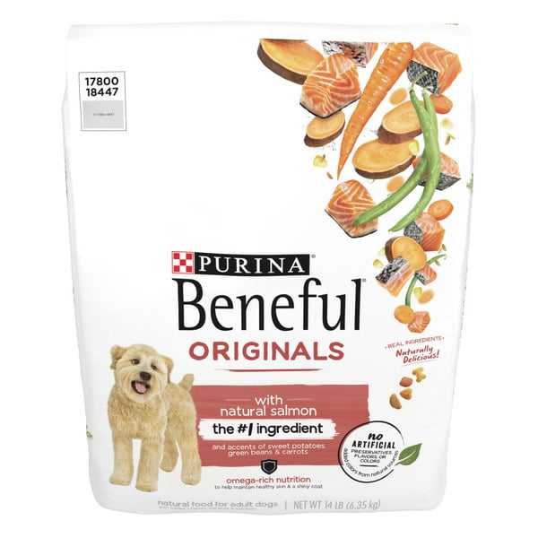 Dog Food & Care Purina Beneful Originals With Natural Salmon, Skin and Coat Support Dry Dog Food hero