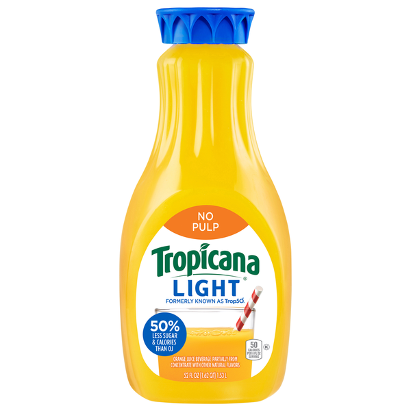 Refrigerated Juice, Coffee, & Tea Tropicana Orange Juice, No Pulp hero