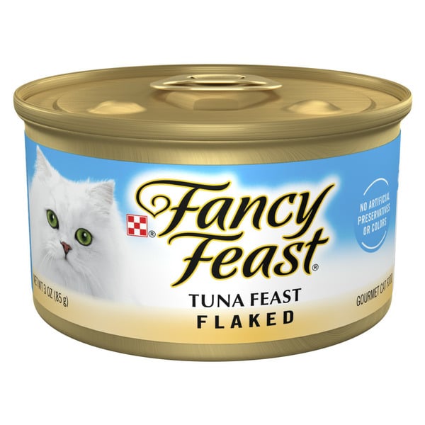 Cat Food Purina Fancy Feast Wet Cat Food Flaked Tuna Feast hero