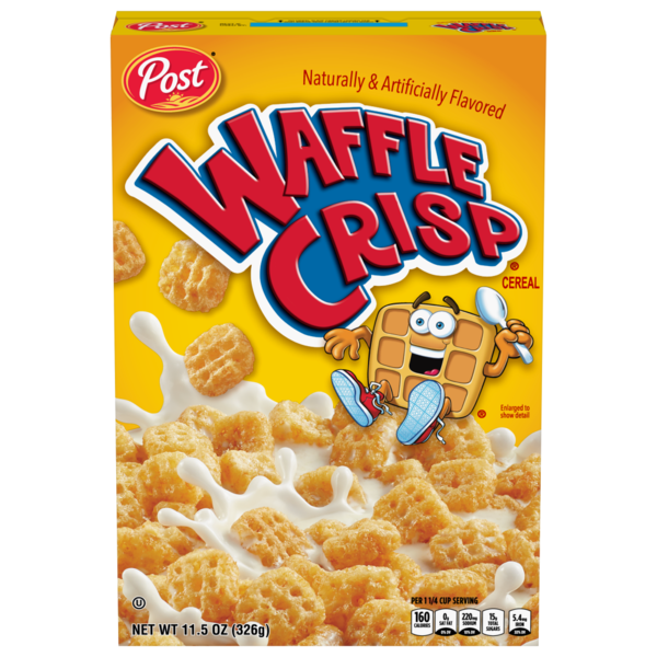 Cereal Post Waffle Crisp® breakfast cereal hero