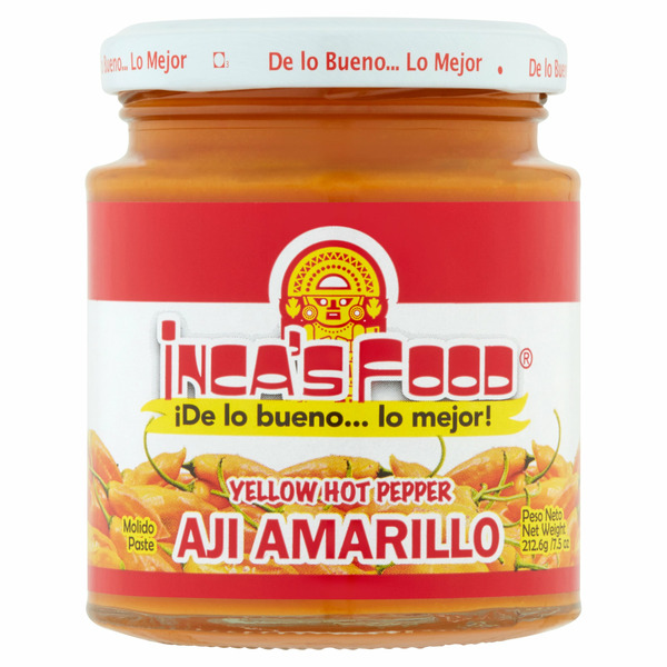 Latino Foods Inca's Food Aji Amarillo Yellow Hot Pepper Paste hero