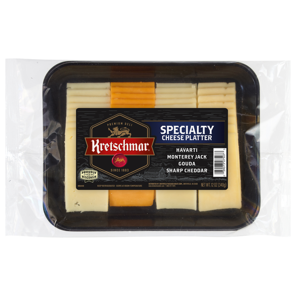 Packaged Cheese Kretschmar Deli Tray hero