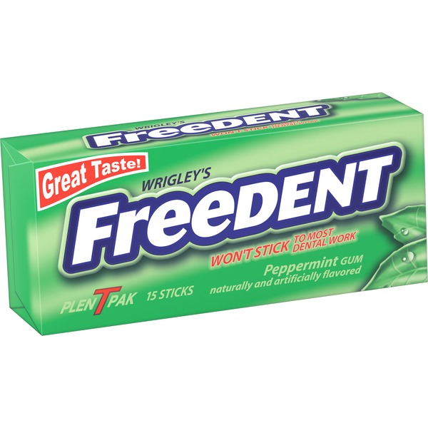 Candy & Chocolate Freedent Peppermint Chewing Gum hero