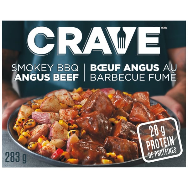 Crave Smokey BBQ Angus Beef Frozen Meal hero