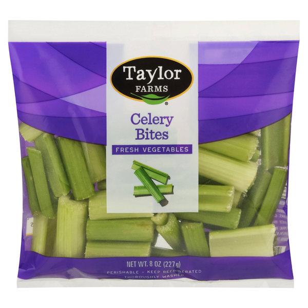 Fresh Vegetables Taylor Farms Celery Bites hero