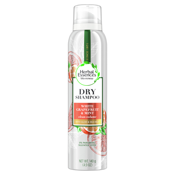 Beauty Herbal Essences bio:renew White Grapefruit & Mint Dry Shampoo hero