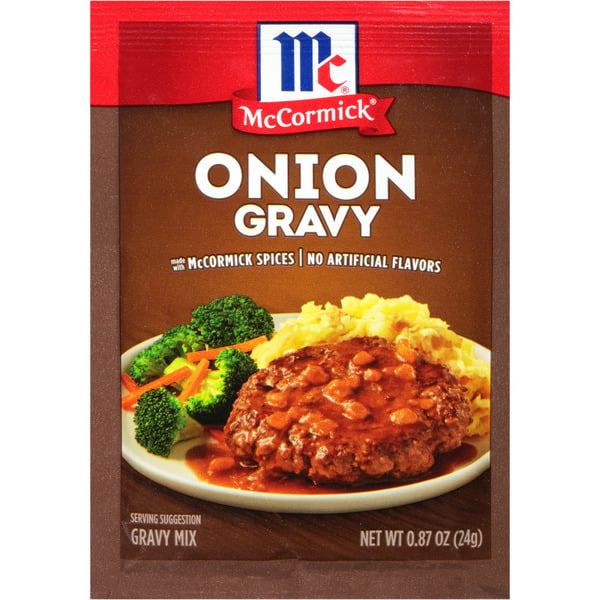 Instant Foods McCormick® Onion Gravy Seasoning Mix hero