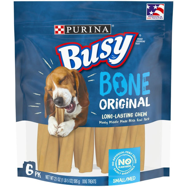 Purina Busy Made in USA Facilities Small/Medium Dog Bones, Original hero