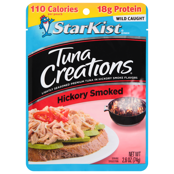 Canned Meat, Seafood & Beans StarKist Tuna, Hickory Smoked hero