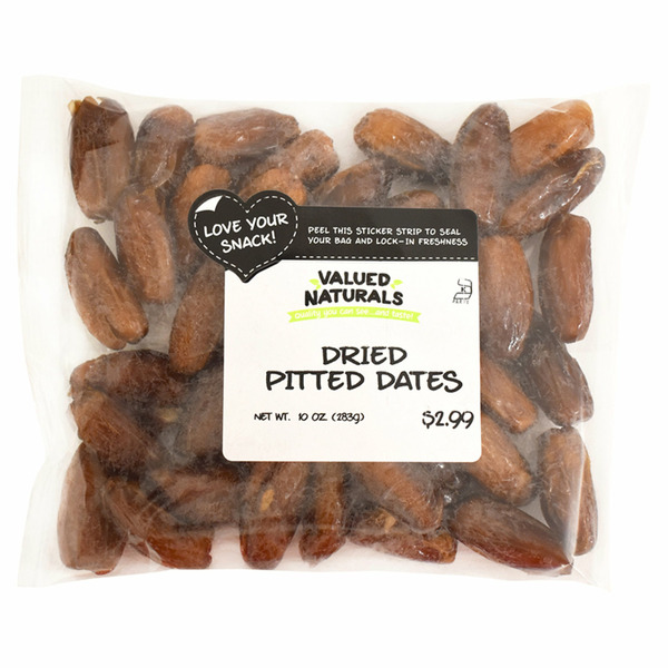 Nuts, Seeds & Dried Fruit Valued Naturals Dried Pitted Dates hero