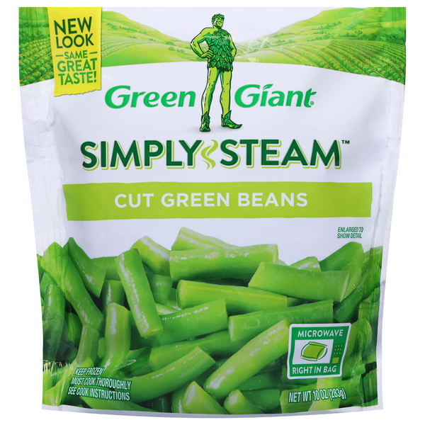 Frozen Vegetables Green Giant Green Beans, Cut hero