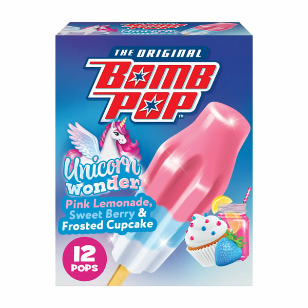 Bomb Pop Unicorn Wonder Ice Pops hero