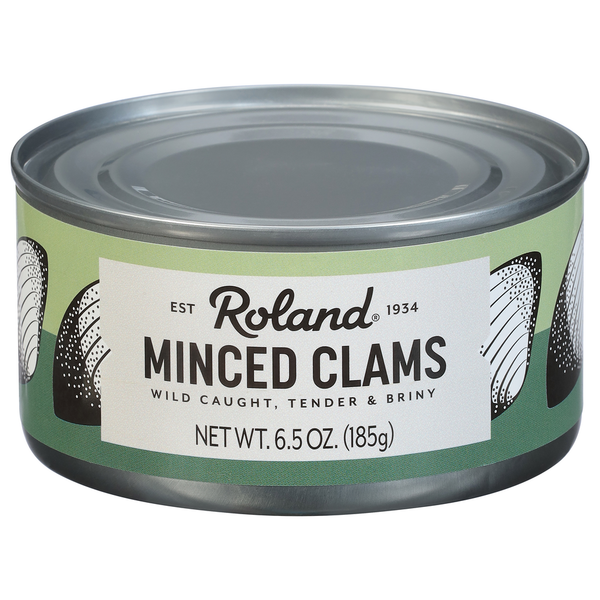 Canned Meat & Seafood Roland Foods Clams, Minced hero