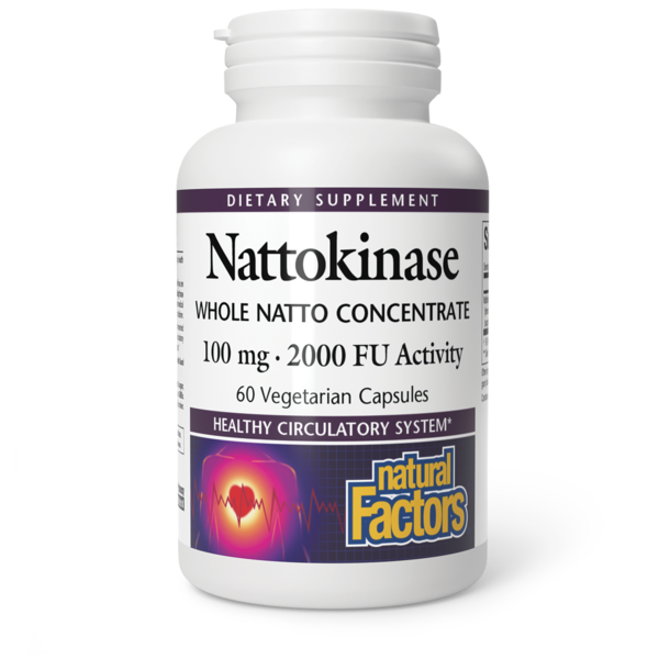 Vitamins & Supplements Natural Factors Nattokinase hero