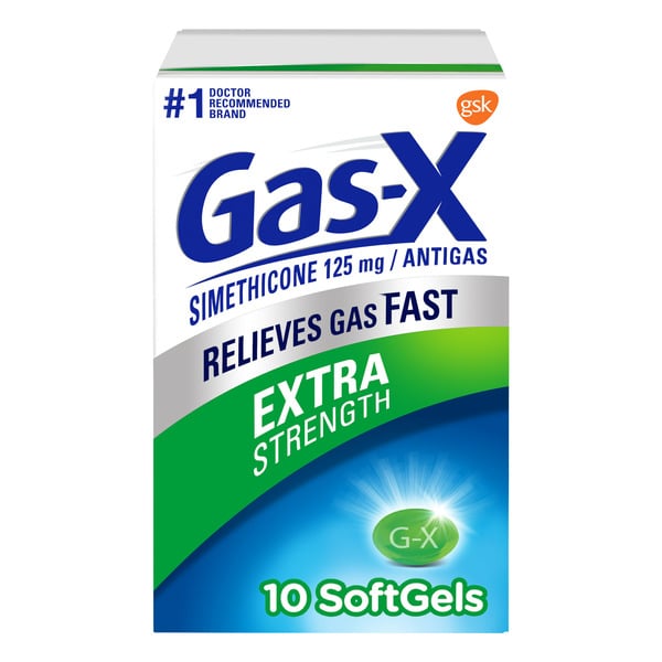 Digestion Gas-X Extra Strength Gas Relief Softgels hero