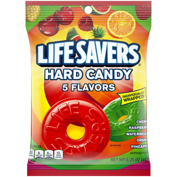 Candy & Chocolate Life Savers Flavors Hard Candy Individually Wrapped hero