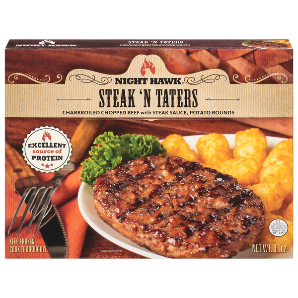 Frozen Meals Night Hawk Steak 'N Taters hero