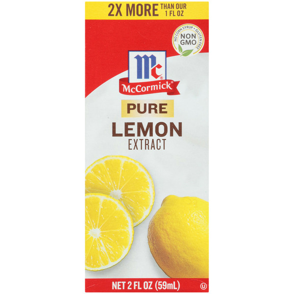 Baking Ingredients McCormick® Pure Lemon Extract hero