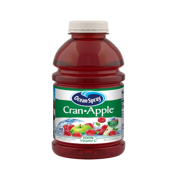 Beverages Ocean Spray Cran-Apple Cranberry Apple Juice Drinks hero