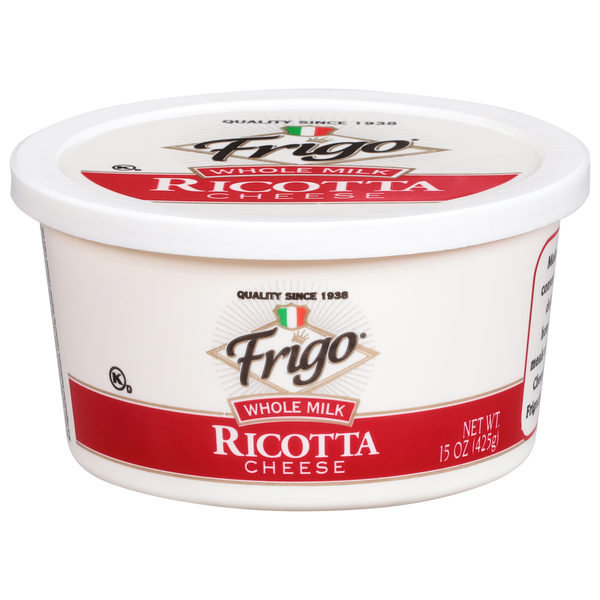 Other Creams & Cheeses Frigo Cheese, Whole Milk, Ricotta hero