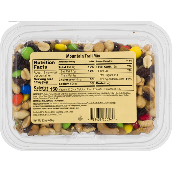 Produce Nuts & Snacks Taste of Inspirations Mountain Trail Mix hero