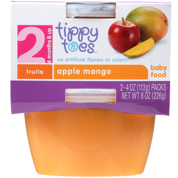 Baby Food & Formula Tippy Toes Apple Mango Baby Food hero