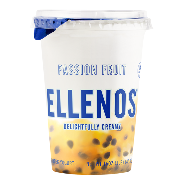 Yogurt Ellenos Passion Fruit, Greek Yogurt hero