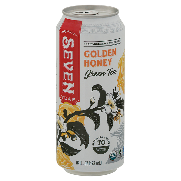 Tea Seven Teas Green Tea, Golden Honey hero