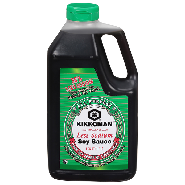 Asian Foods Kikkoman Soy Sauce, Less Sodium hero