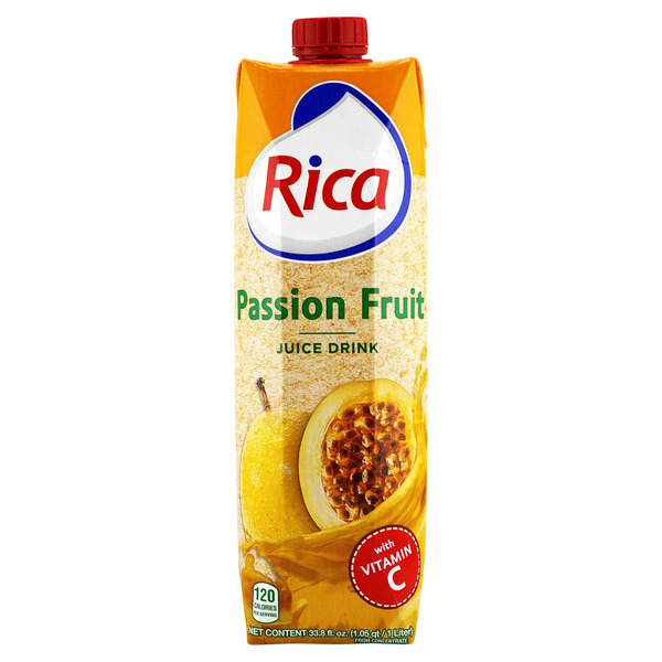 Rica Passion Fruit Juice Drink hero