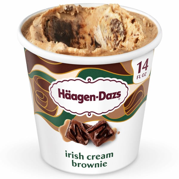 Ice Cream & Ice Haagen-Dazs Irish Cream Brownie Ice Cream hero