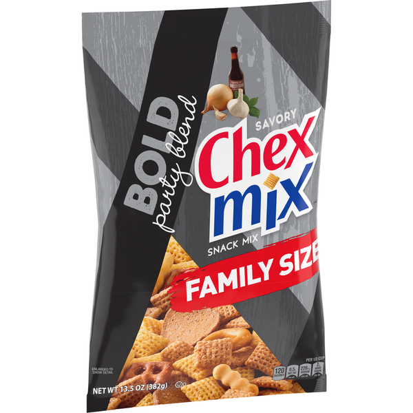 Chex Mix Bold Party Blend Savory Family Size Snack Mix hero