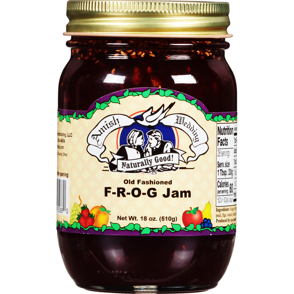 Spreads Amish Wedding Jam, F-R-O-G, Old Fashioned hero