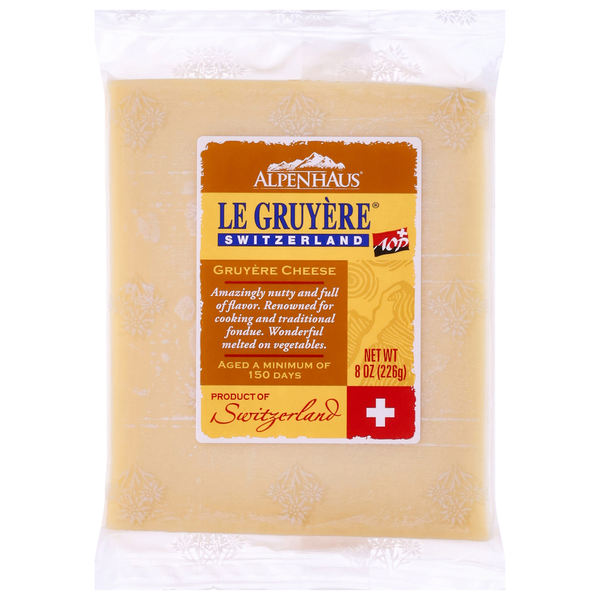 Specialty Cheeses Alpenhaus Gruyere Cheese hero