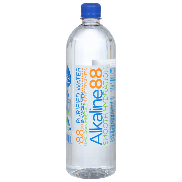 Water, Seltzer & Sparkling Water Alkaline88 Purified Water, Smooth Hydration hero