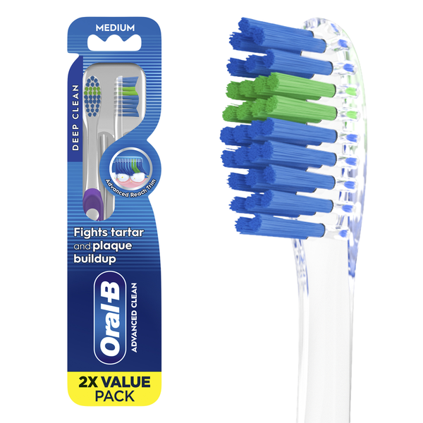 Oral Hygiene Oral-B Indicator Contour Clean Toothbrushes, Medium hero