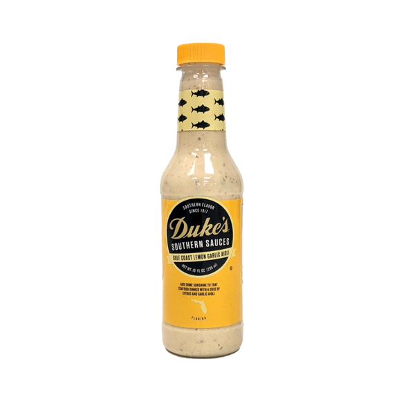 Marinades & Meat Preparation Duke's Gulf Coast Lemon Garlic Aioli Southern Sace hero