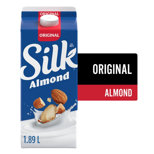 Milk Silk Almond Beverage, Original, Plant Based Dairy-Free Milk hero