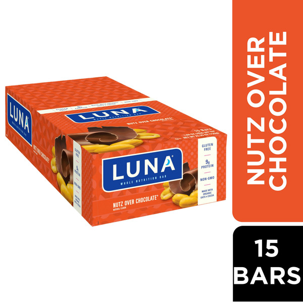 Energy & Granola Bars Luna Nutz Over Chocolate hero