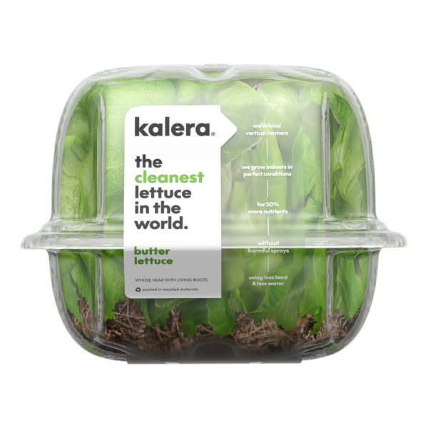 Packaged Vegetables & Fruits Kalera Living Hydroponic Butter Lettuce hero