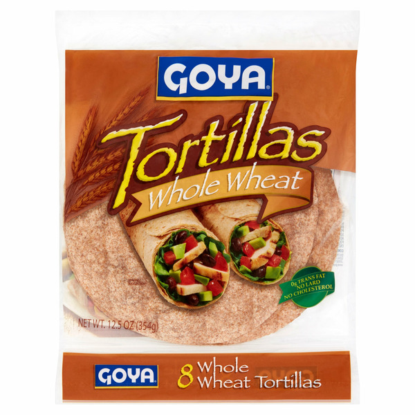 Tortillas & Flat Bread Goya Whole Wheat Tortillas hero